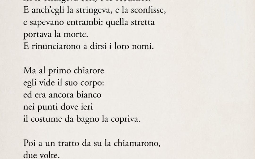 GIACOBBE E L’ANGELO. UNA POESIA DI YEHUDA AMICHAI